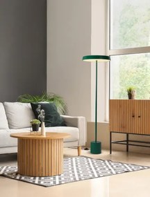 LED zeleno-čierna stojaca lampa Vetro