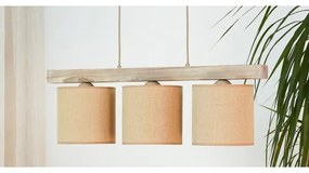 Brilagi - Luster na lanku FOREST 3xE27/15W/230V borovica/hnedá