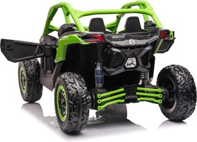 JOKOMISIADA Veľké terénne vozidlo Buggy Can-am Maverick pre 2 osoby PA0287 zelená