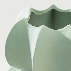 Váza Petal Green 20x21 cm