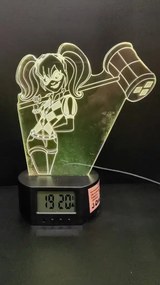 3Dmix 3DL-DRGB038 – 3D LED nočná lampa - Harley Quinn (Dual RGB)