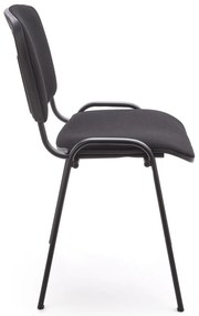 Konferenční židle ISO 82 cm černá