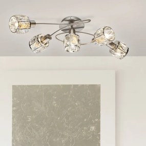 Globo 54356-5 - Prisadený luster KRIS 5xE14/40W/230V