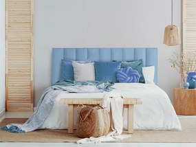 Čalúnený nástenný panel FRAME KRONOS 15x60 cm Farba: Svetlozelená