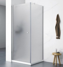 Aqualine Sapho, PILOT otočné sprchové dvere dvojkrídlové 900mm