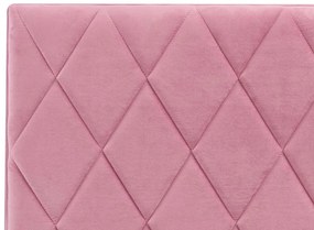 Manželská posteľ 180 cm Rhett (ružová) (s roštom a úložným priestorom). Vlastná spoľahlivá doprava až k Vám domov. 1075604