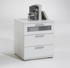 Nočný stolík Jack, biely