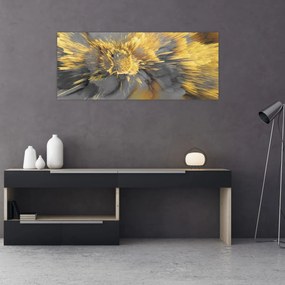 Obraz - Zlatá expanzia (120x50 cm)