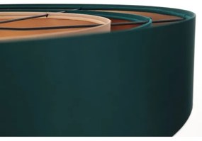 Luster na lanku TRINITI 1xE27/60W/230V zelená/meď