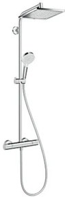 Sprchový systém Hansgrohe Crometta E na stěnu s termostatickou batériou chróm 27271000, 1 ks