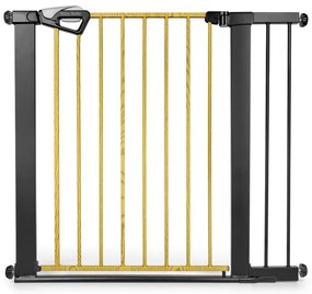 Bezpečnostná zábrana GUARDY 104 s rozšírením, čierna / prírodná