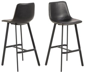 Barová stolička Oregon II čierna