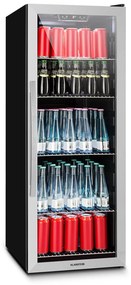 Klarstein Beersafe 6XL, chladnička na nápoje, 171 l, 0-10°C, sklo, energet. trieda G, nehrdzavejúca oceľ