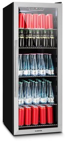 Klarstein Beersafe 6XL, chladnička na nápoje, 201 l, 0-10°C, sklo, energet. trieda G, nehrdzavejúca oceľ