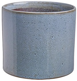 GLAZE Glazovaný kvetináč 17 cm - olivová