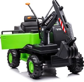 LEAN CARS Nabíjateľné rýpadlo Volvo DK-VE888 zelené