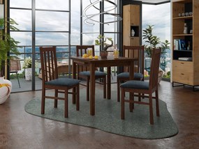 Rozkladací stôl so 4 stoličkami AL14, Morenie: sonoma - L, Poťahové látky: 26x - Kronos 22