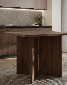Rozkladací stôl Form orech okapi