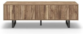 TV stolík v dekore orecha v prírodnej farbe 160x51 cm Laila – Marckeric