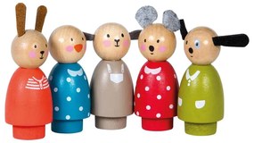 Drevená hračka La Grande Famille – Moulin Roty