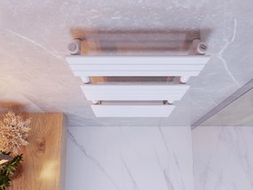 Erga Classic, vykurovacie teleso 1200x500 mm, 661W, biela, ERG-LAV-CLAS-12050-WH