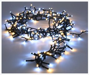 Svetelná vianočná reťaz Twinkle studená a teplá biela 560 LED , 11 m