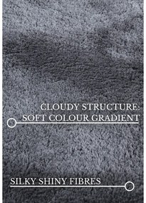 Antracitový okrúhly koberec ø 160 cm Leon – Villeroy&amp;Boch