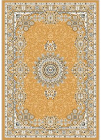 Žltý koberec Vitaus Luka, 120 x 180 cm