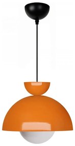 Závesný luster SALVA 1xE27/15W/230V oranžový