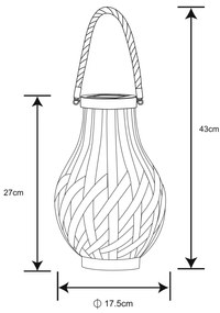GLOBO SOLAR 36650 Solárne svietidlo