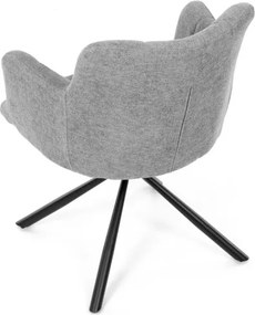 Jedálenská stolička sivá DCH-T1122 GREY2