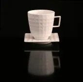 Porcelánový hrnek na čaj, Thun, Polygon, slonová kost, 0,3l