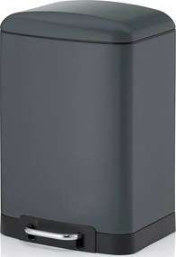 Kela Odpadkový kôš DAVINO 12 l, tmavosivá
