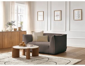 Hnedá pohovka z textílie buklé 170 cm Giorgia – Bobochic Paris