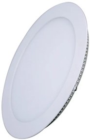 Solight WD105 Mini zapustený panel LED 12W, 900lm, 3000K, IP20, okrúhly, biela