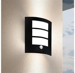 Eglo 99568 - Vonkajšie nástenné svietidlo so senzorom CITY 1xE27/40W/230V IP44