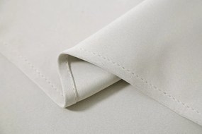 2x Bielo-krémový záves OXFORD 140x250 cm