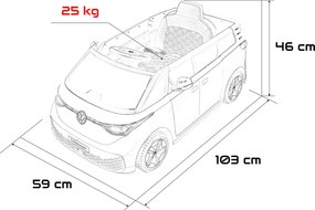 Ramiz Volkswagen ID BUZZ Modrá