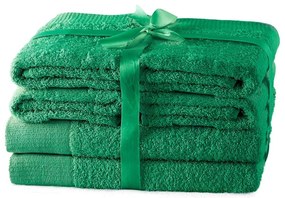 Sada ručníků AmeliaHome Amary zelených