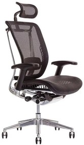 OFFICE PRO Kancelárska stolička LACERTA čierna