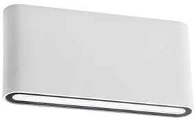 Redo 9622 - vonkajšie nástenné LED svietidlo KLIPPE LED/13W/230V 3000K IP54 biele