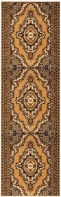 Alfa Carpets, Behúň na mieru TEHERAN T-102 beige, šíre 120 cm, béžová, chodba / predsieň