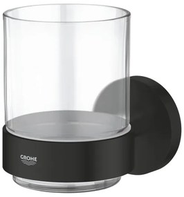 GROHE 411942430 - Sklenený pohár s držiakom START čierny