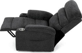Elektrické polohovacie kreslo TV-S8348 GREY2 Farba: Sivá