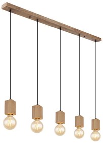 Globo 15655-5H - Luster na lanku ERNA 5xE27/60W/230V