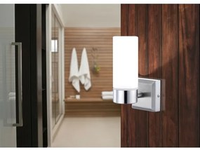 GLOBO 7815 - Kúpeľňové nástenné svietidlo SPACE 1xE14/40W/230V IP44