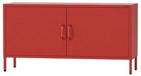 TV stolík na nožičkách ROSA, 1150 x 595 x 400 mm, Modern: červená farba