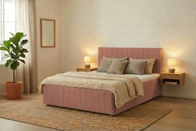 Postel OTTO 120x200 cm Ružová Bez matraca
