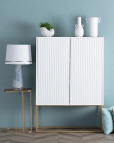 Skriňa Wavy white