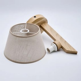 Nástenné svietidlo ANTONIO 1xE14/40W/230V dub